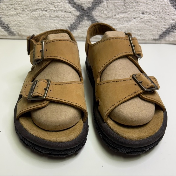 Teva Men’s 9 Captain Strap On Leather Jesus Sandals 
Older Style New Condition - Picture 2 of 12